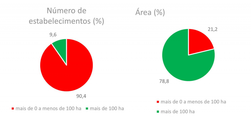 Graphique 1. Brésil – structure foncière brésilienne (2017)