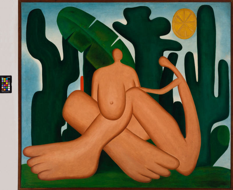 Figure. 8. Tarsila do Amaral, Anthropofagia, 1929